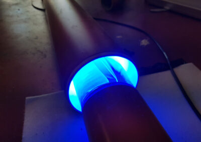 Tecnología mangaflex para reparar tubería sin obras